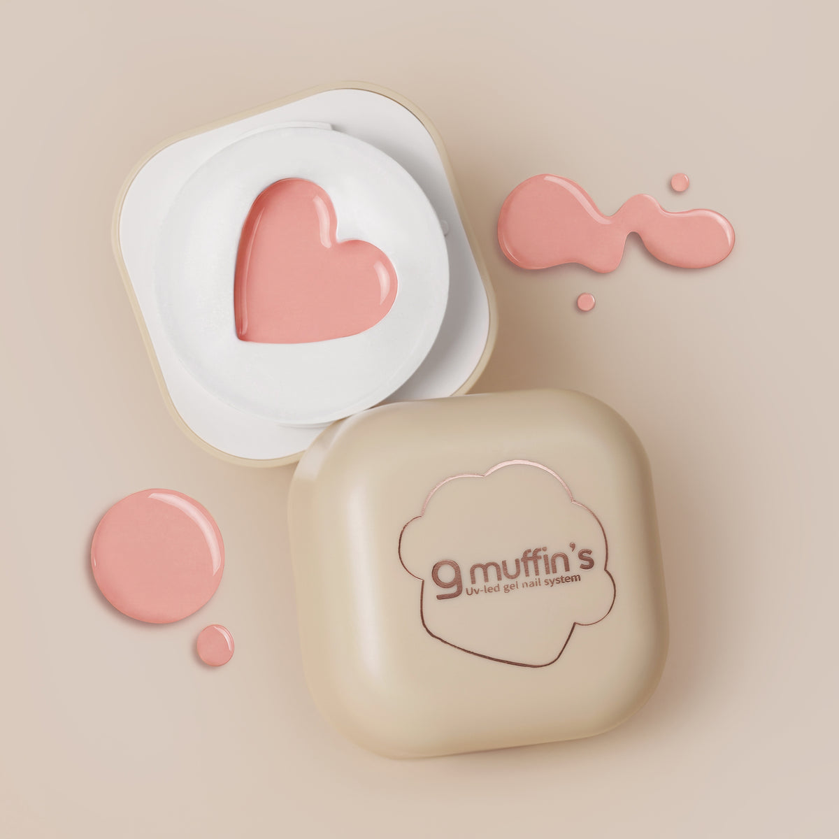 Builder Gel - Caramello 04, 30 gr, 9Muffin's