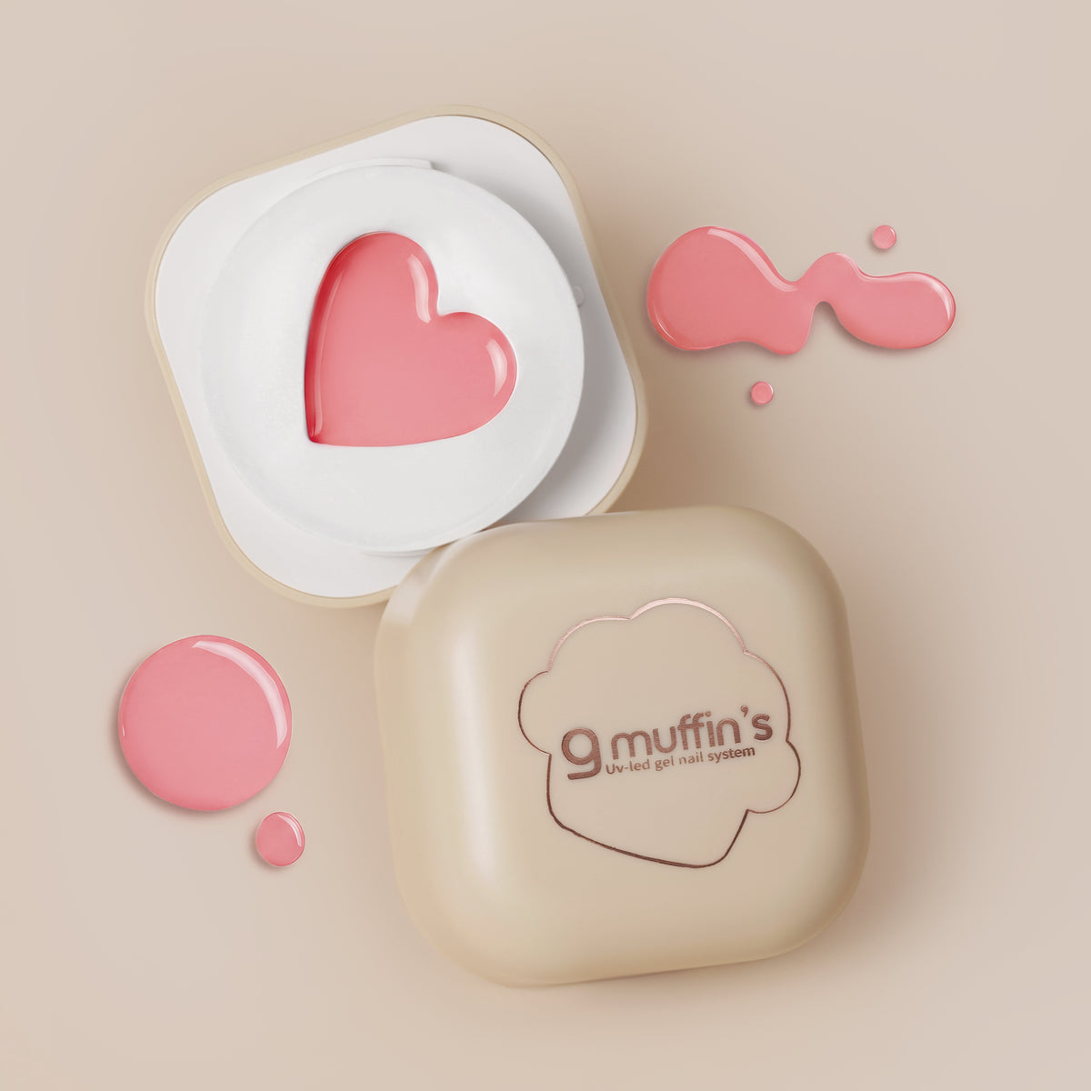 Builder Gel - Caramello 07, 30 gr, 9Muffin's
