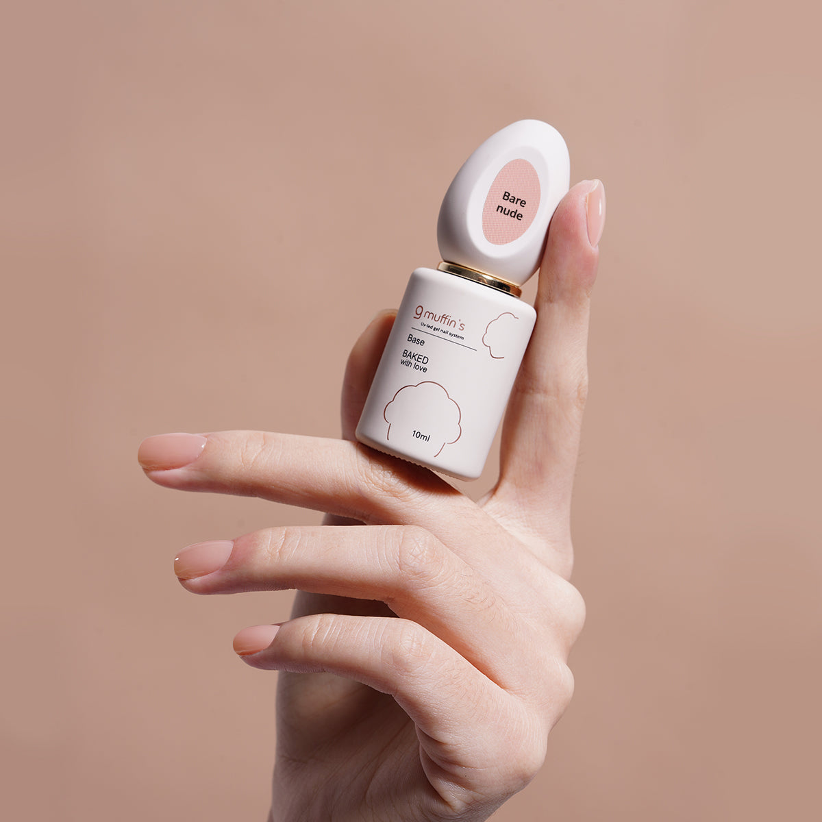 Baza Cover - Bare Nude, 10 ml , 9Muffin's