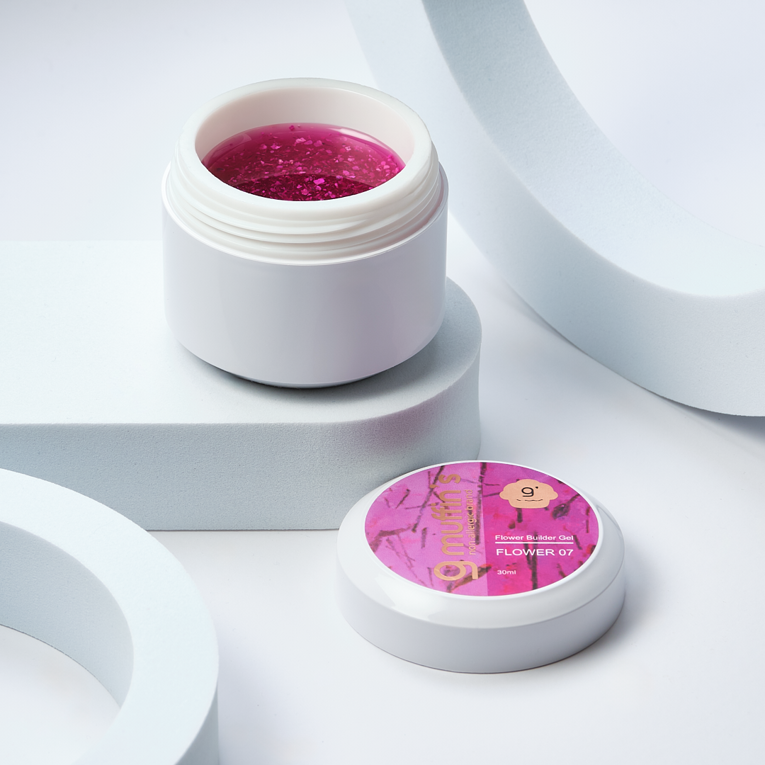 Builder Gel - Flower 07,30 ml, 9Muffin's