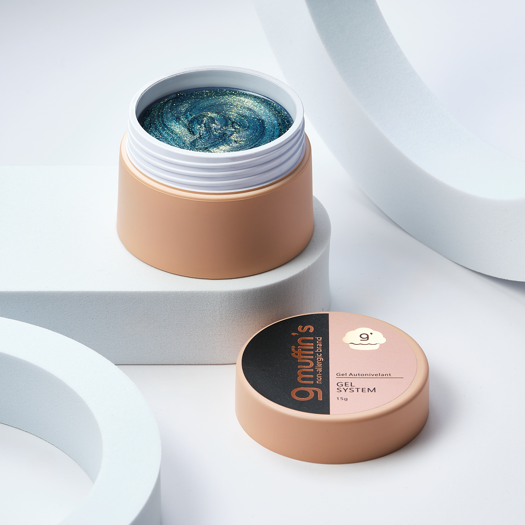 Gel Autonivelant - Mermaid 12, 15 gr, 9Muffin's