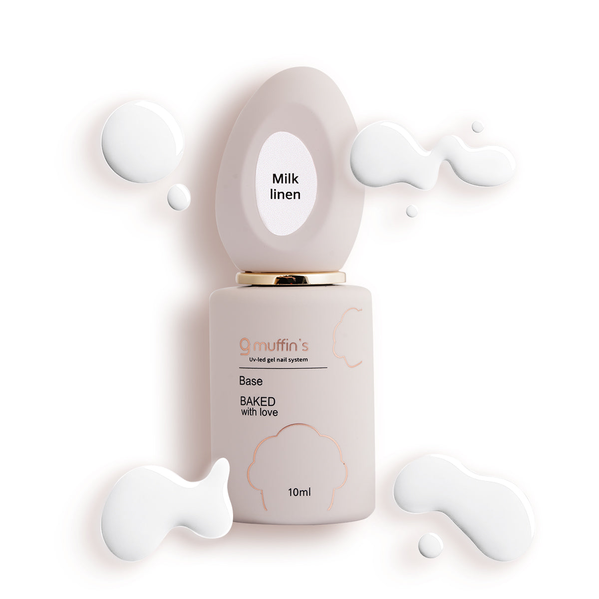 Baza Cover - Milk Linen, 10 ml , 9Muffin's