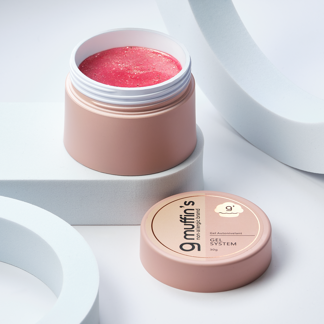 Gel Autonivelant - Princess 08, 30 ml, 9Muffin's