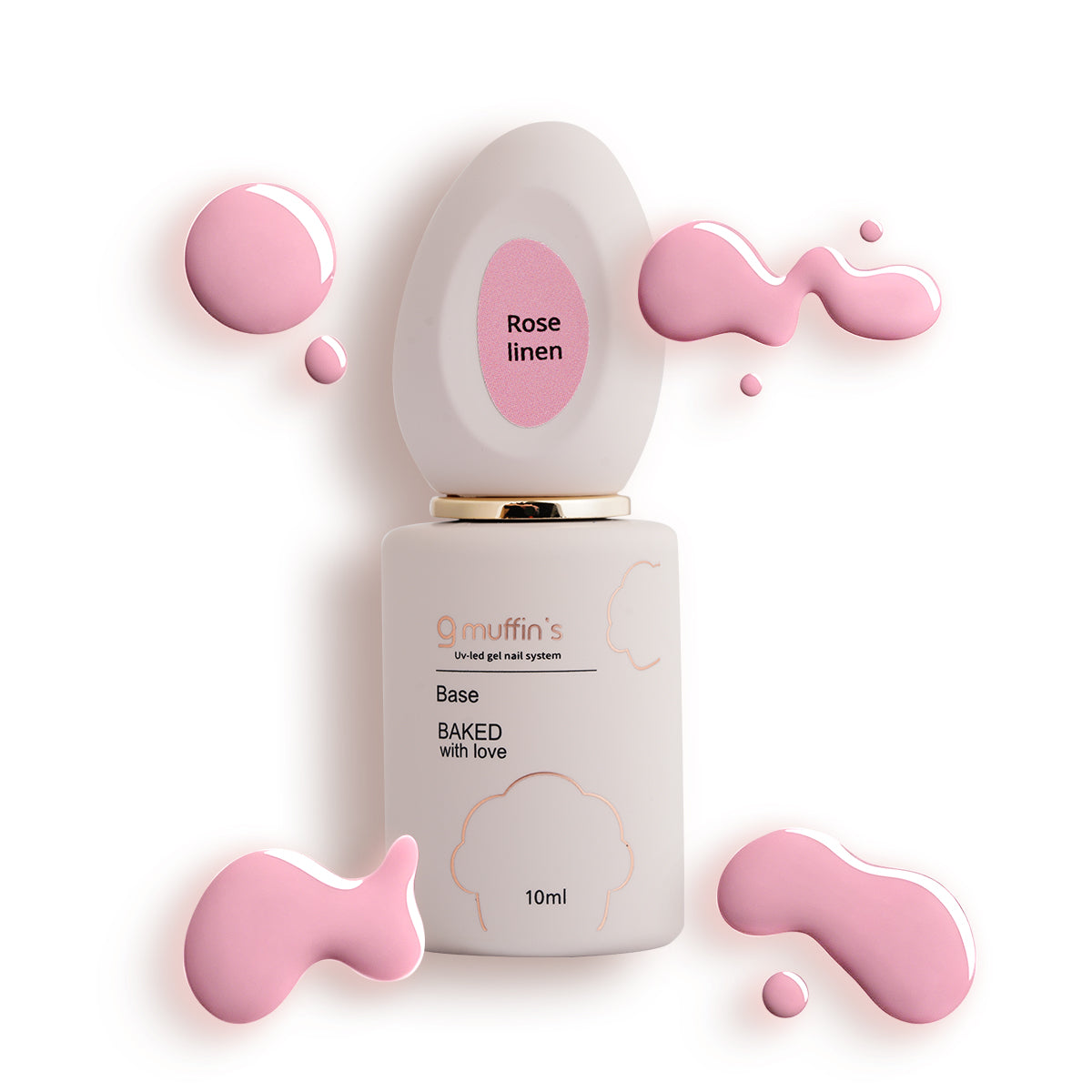 Baza Cover - Rose Linen, 10 ml , 9Muffin's