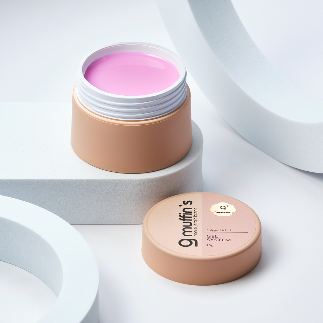 Polygel Lichid -Souffle 11, 15 gr, 9Muffin's