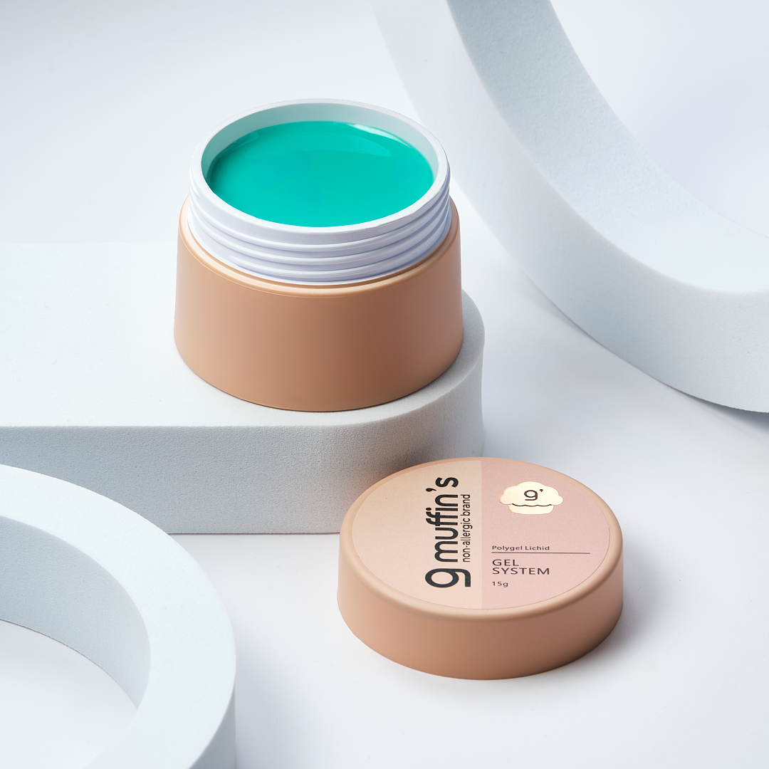 Polygel Lichid -Souffle 15, 15 gr, 9Muffin's
